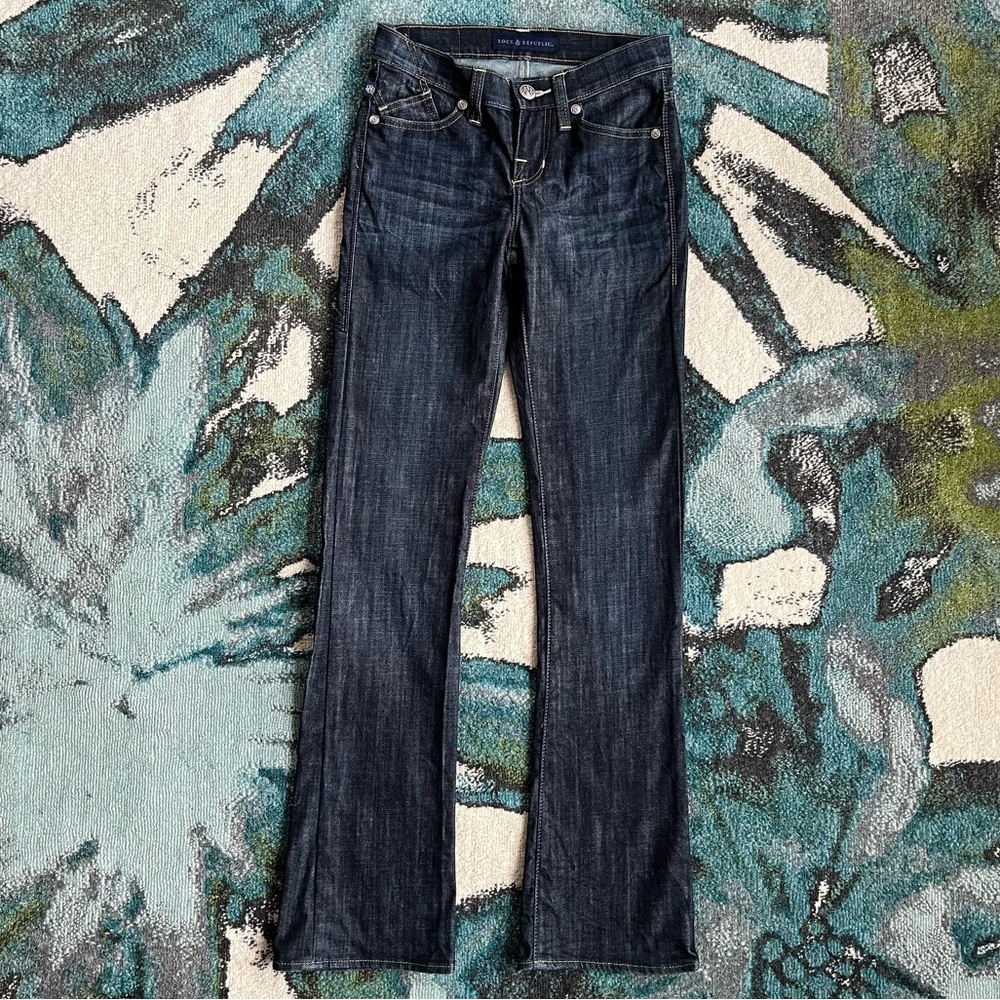 Rock & Republic Kasandra bootcut jeans 0M long